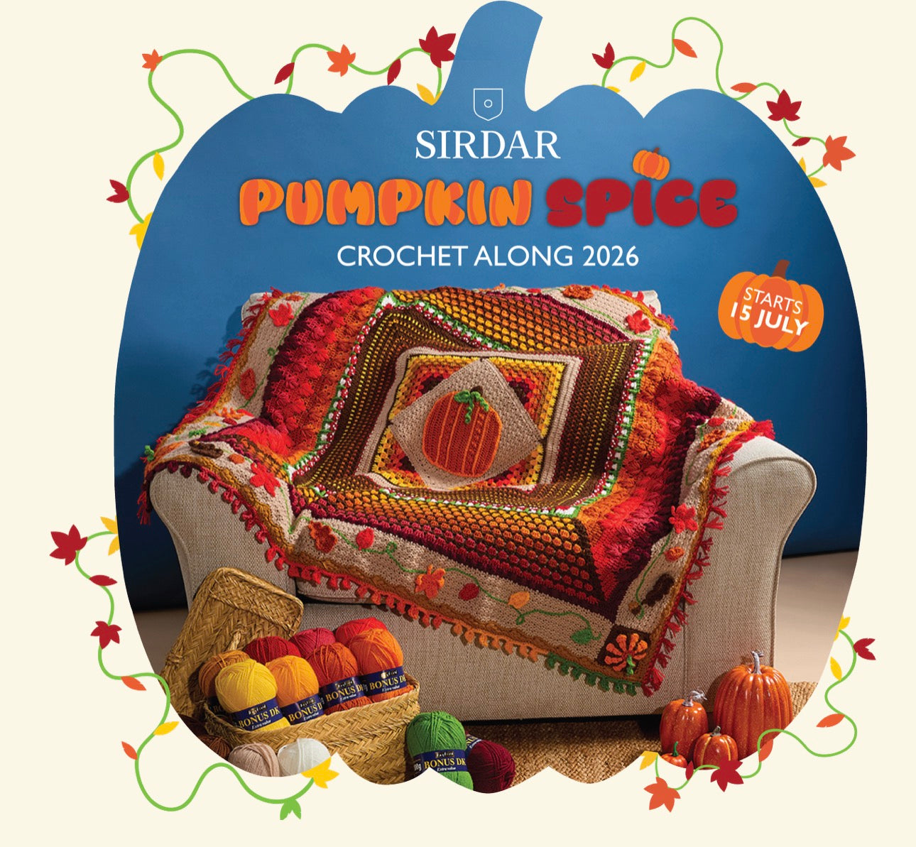 SIRDAR Pumpkin Spice CAL 2026- YARN PACK ONLY