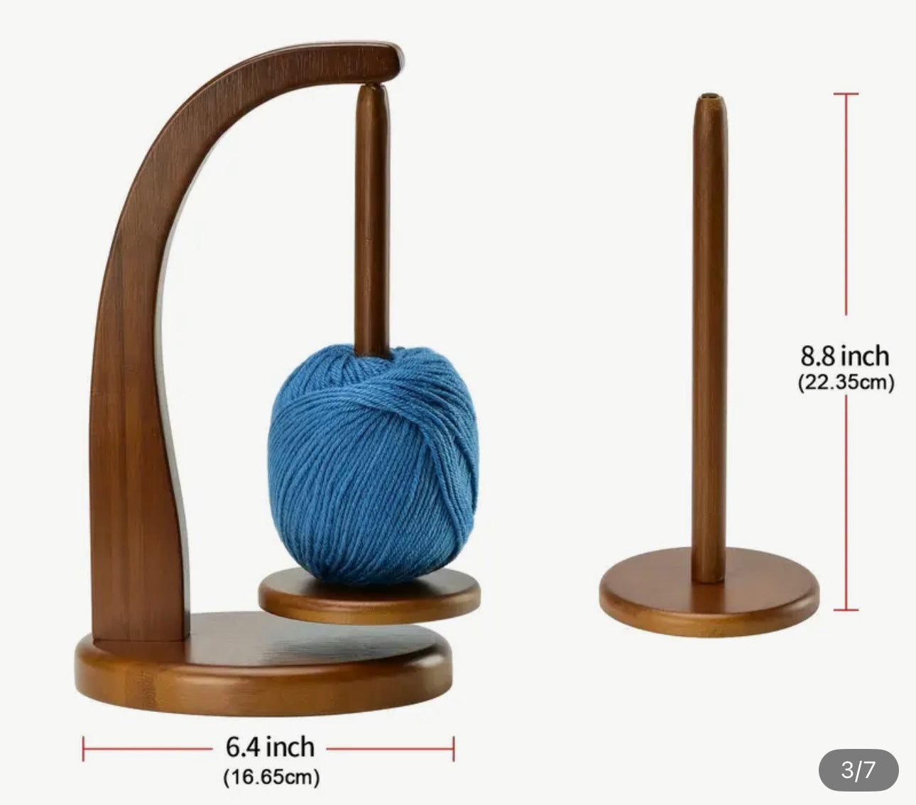 Yarn holder/ spinner
