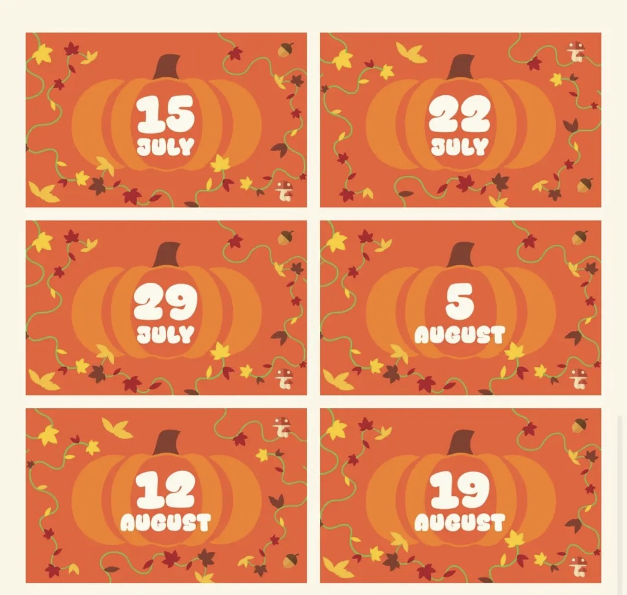 SIRDAR Pumpkin Spice CAL 2026- YARN PACK ONLY