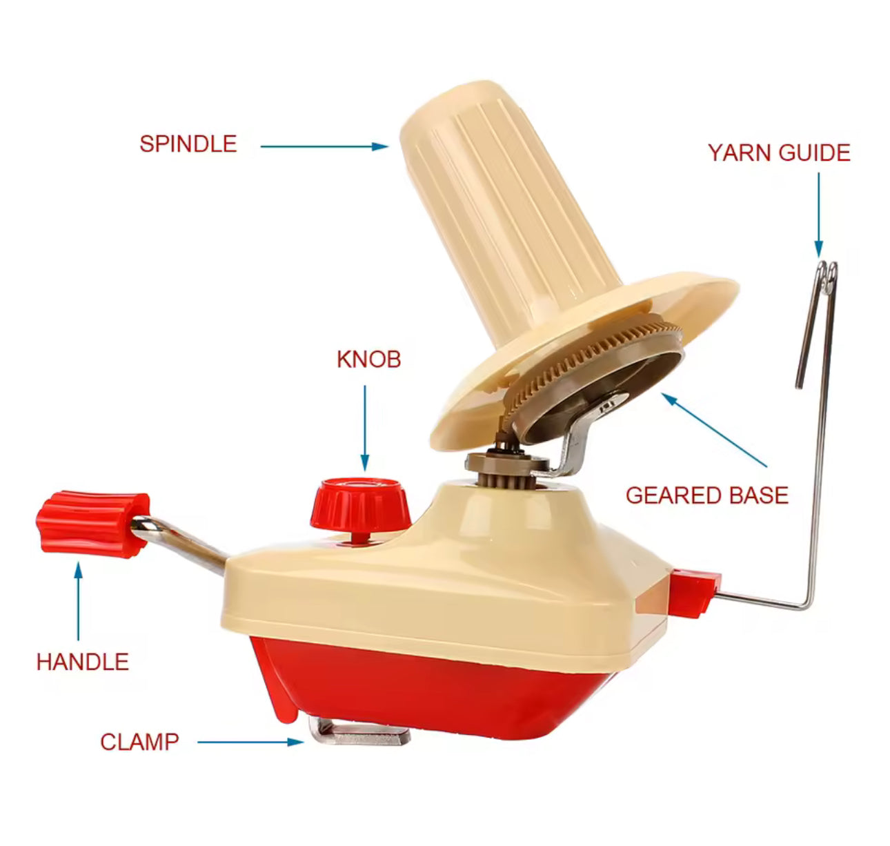 Wool Winder (Yarn Cakes)