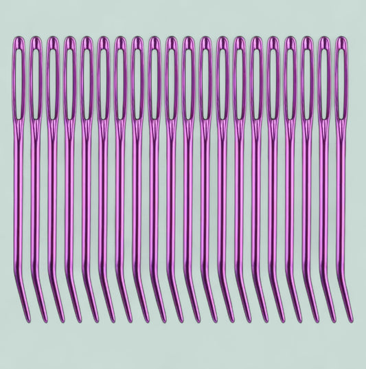 Large curved darning needle