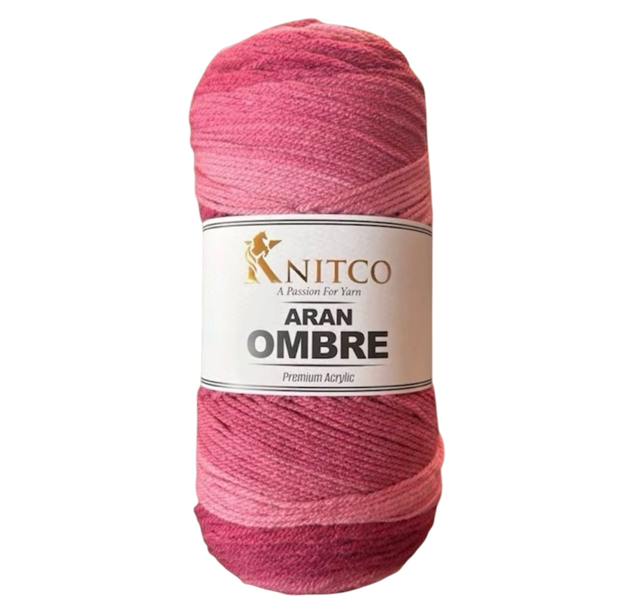 KnitCo Aran Ombré (PACK OF 5= 1kg)