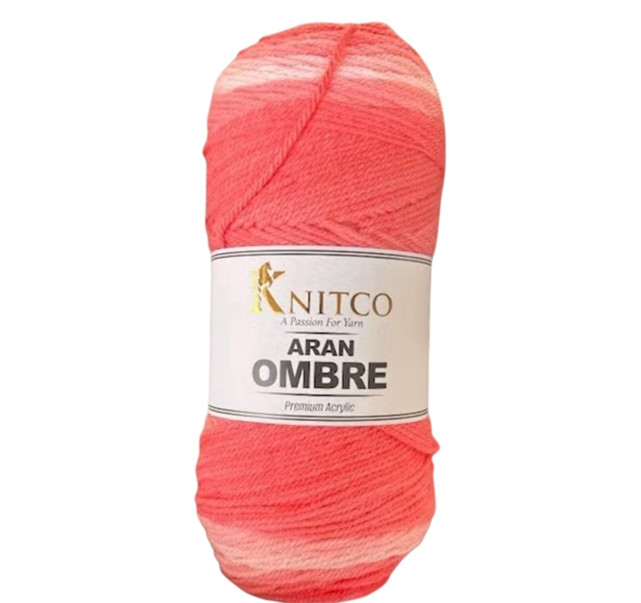 KnitCo Aran Ombré (PACK OF 5= 1kg)