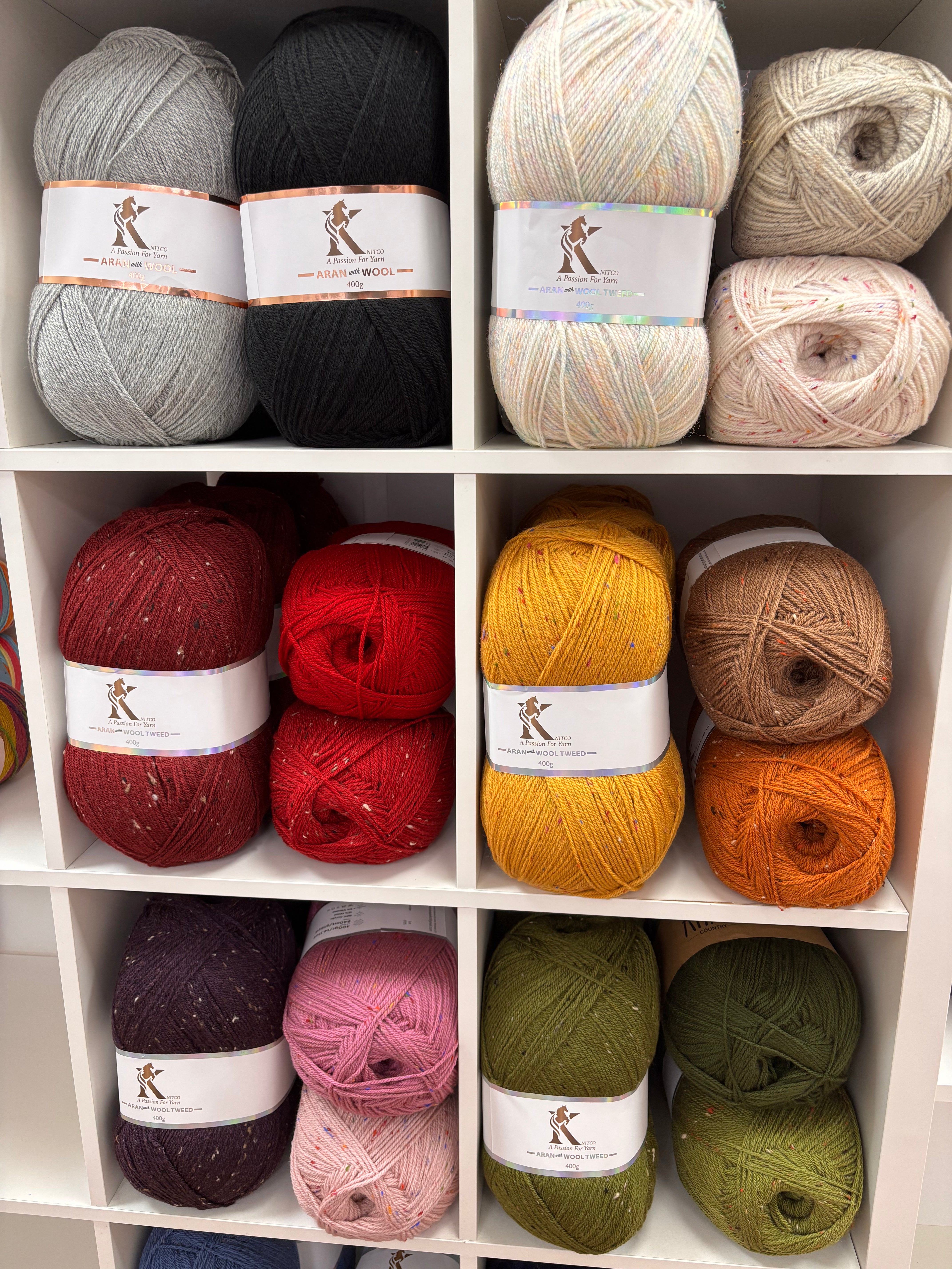 Aran with wool 400G – Hmbb