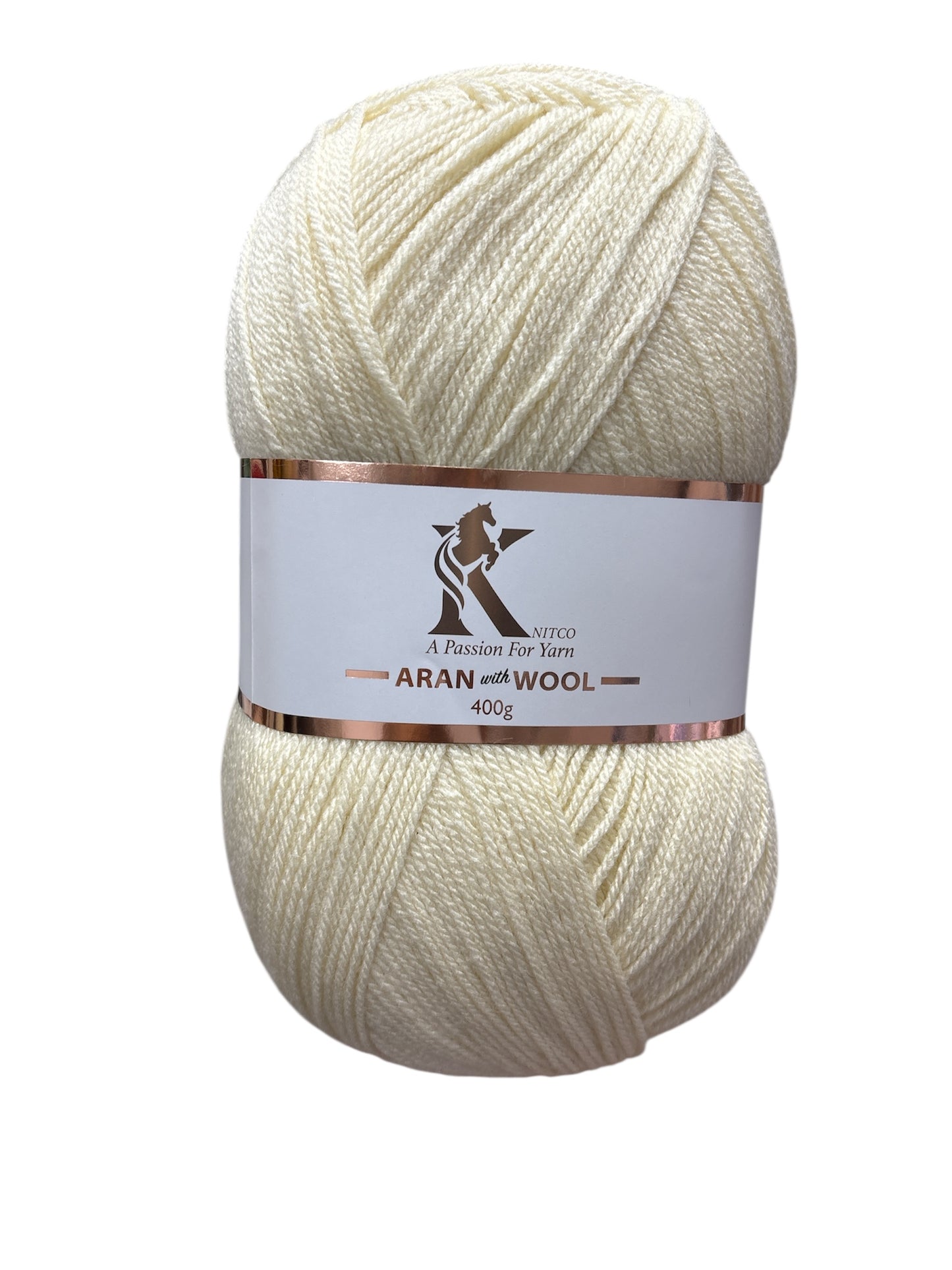 Aran with wool 400G