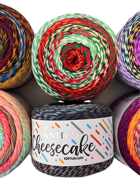 Knitco Cheesecake 1x 250G Aran-Lightweight Chunky 100% Acrylic