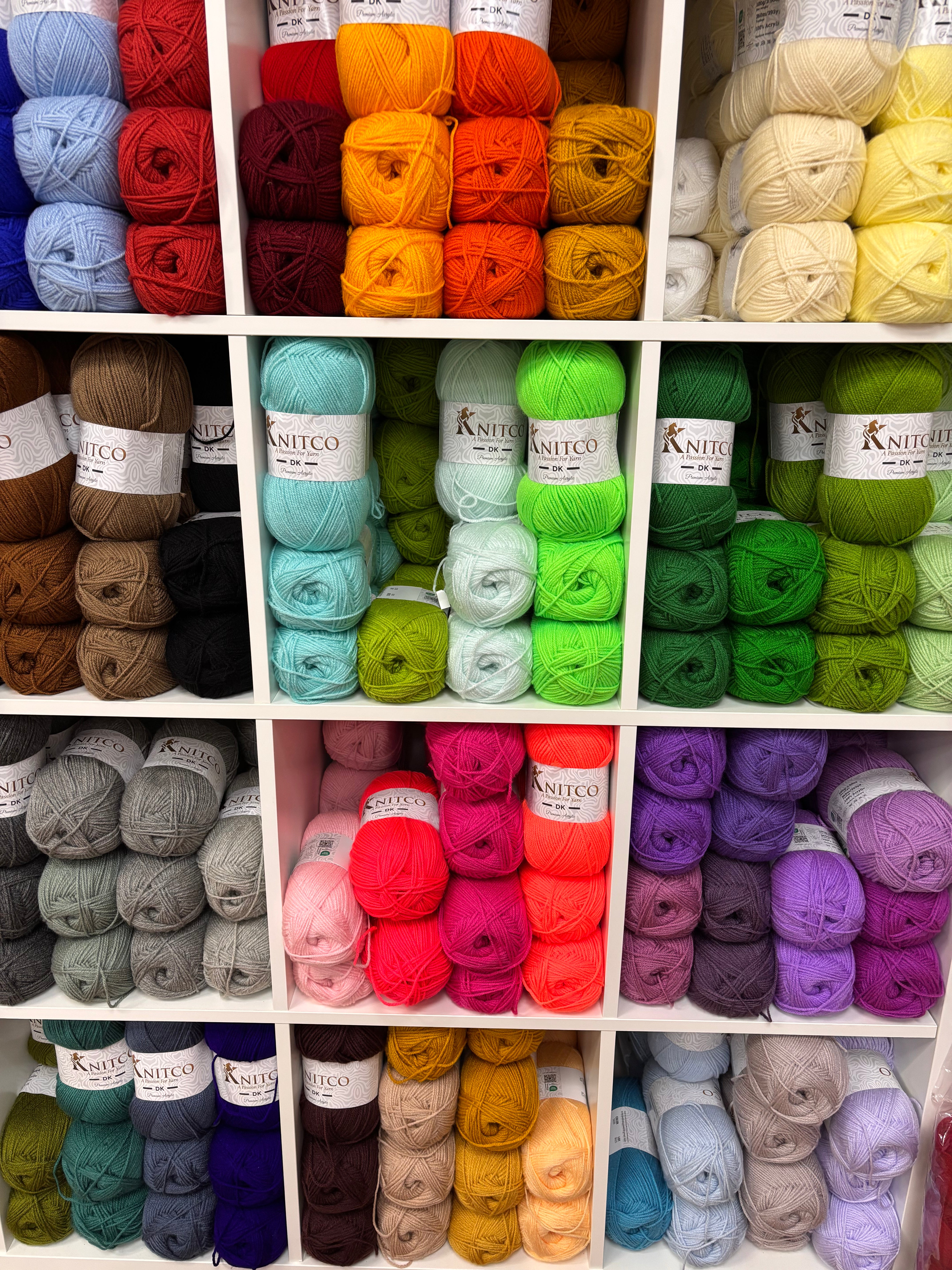 Knitco DK 1x 100G 360M 100% Premium Acrylic knitting crochet yarn – Hmbb