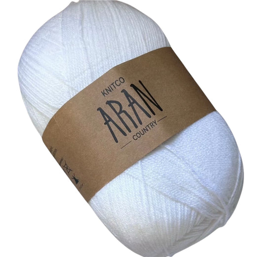 Knitco Aran Country Knitting Yarn 400G/800M 100% Acrylic
