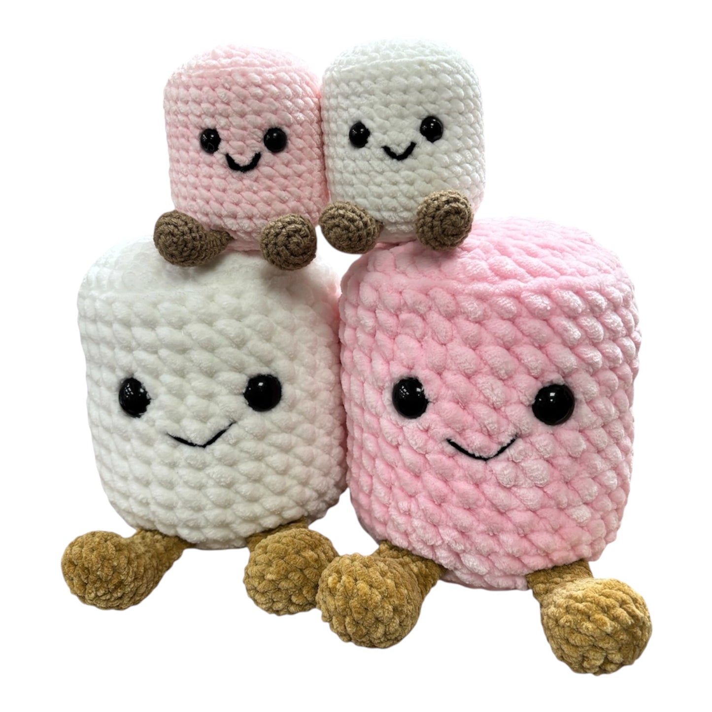 JUMBO Marshmallow Crochet Kit- By CroJo