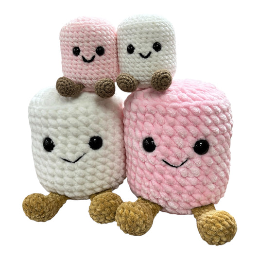 JUMBO Marshmallow Crochet Kit- By CroJo
