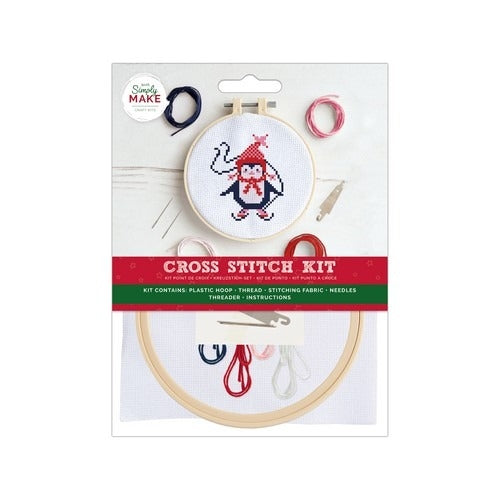 Christmas Cross Stitch Kits (125mm)