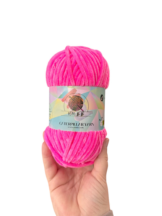 Caterpillar Chenille Yarn 100G