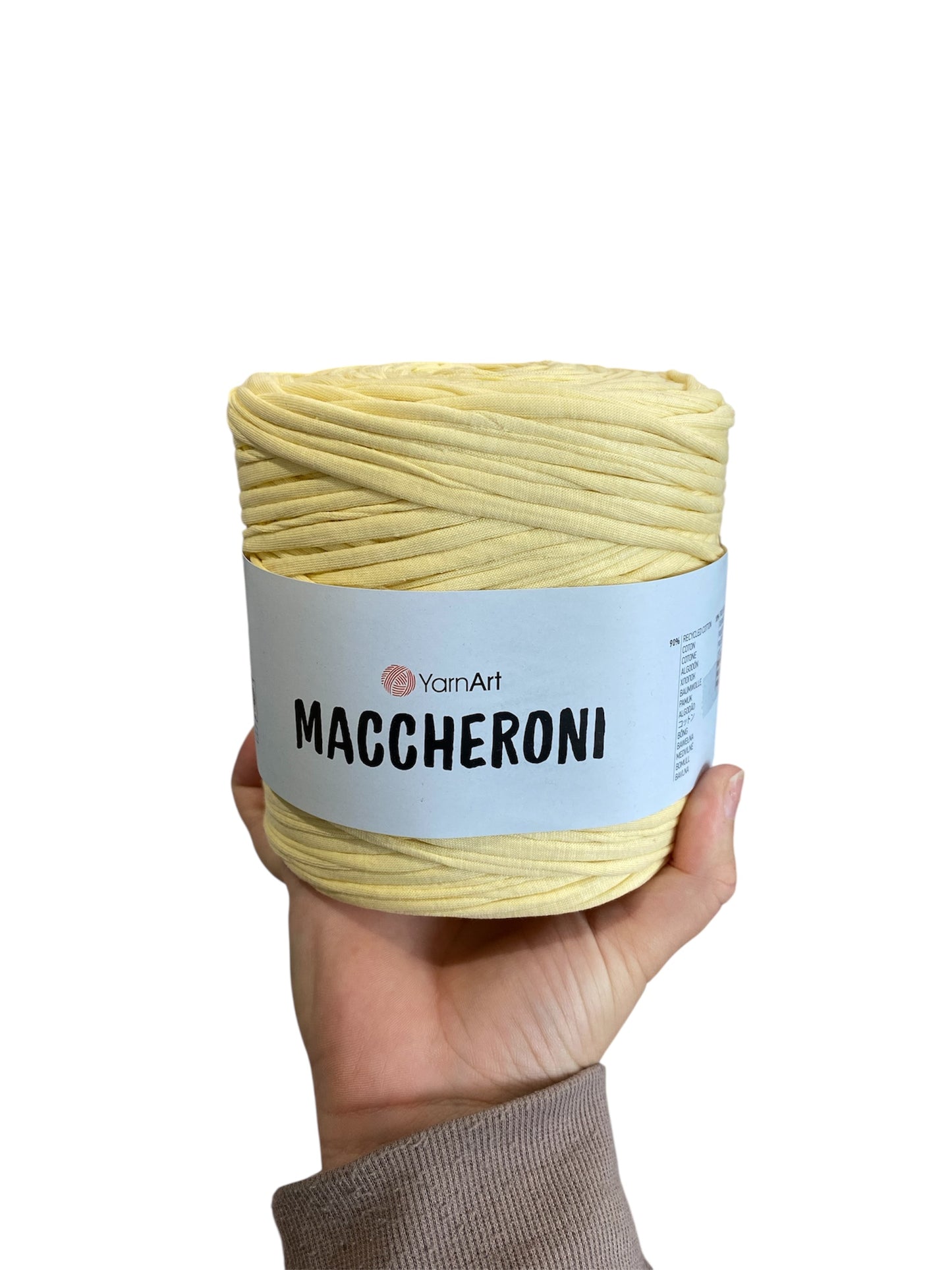 T-shirt Yarn 600G recycled Yarn Art Maccheroni