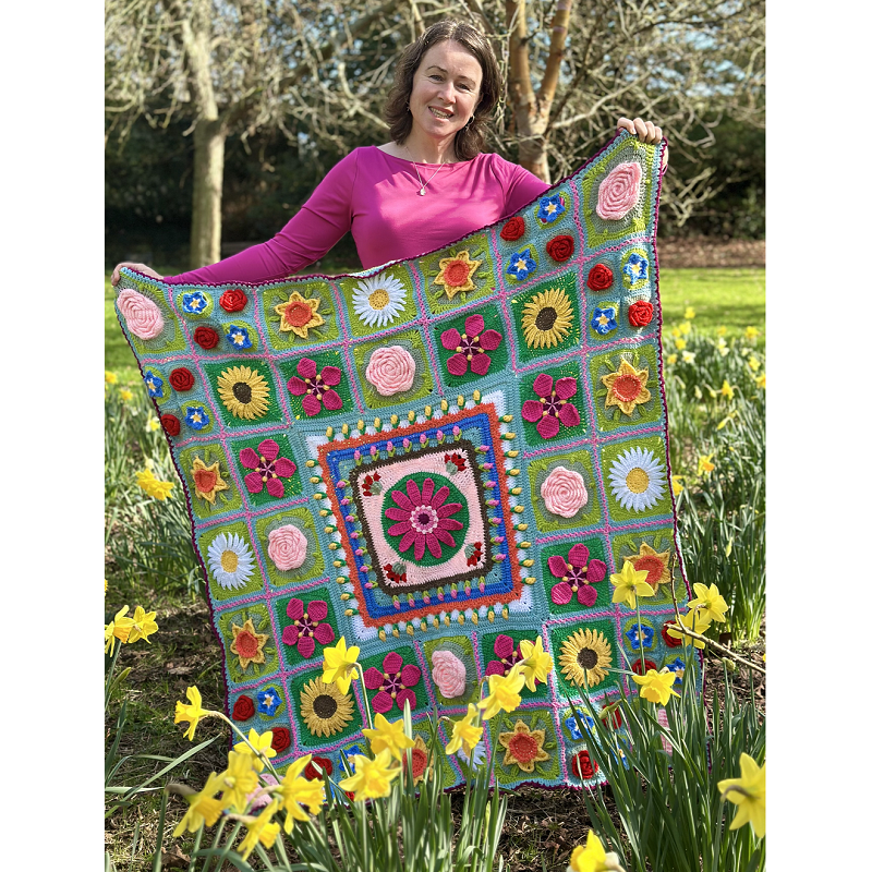 Say It With Flowers CAL- Yarn bundle DK crochet