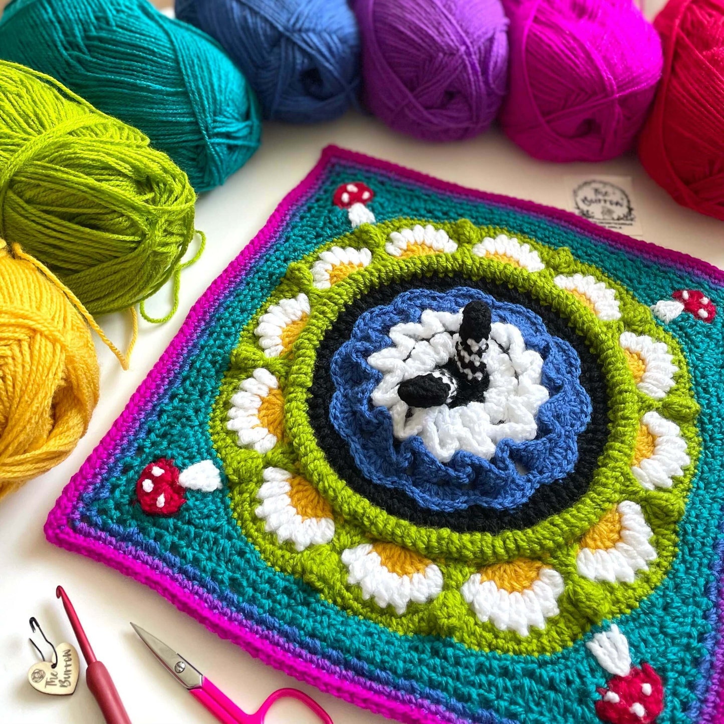 Alice Tarry (The Burrow) - Alice's Adventures in Wonderland Blanket CAL (YARN PACK)