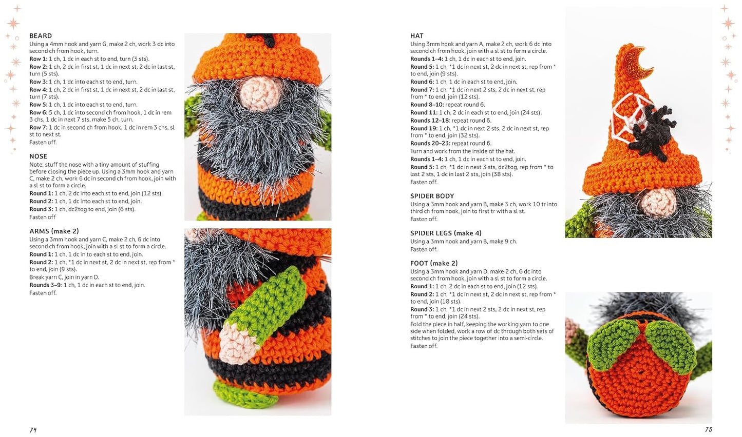 Gnomes to Crochet: 20 fun amigurumi friends for every occasion (All-New Twenty to Make)