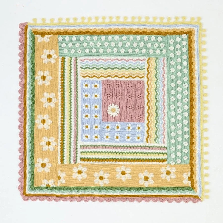 Sirdar Blossom & Buds Blanket - CAL Yarn Pack crochet