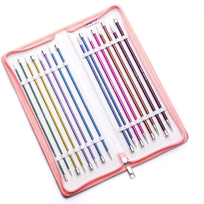 KnitPro: Knitting Pins: Single-Ended: Zing: Deluxe Set: 25cm