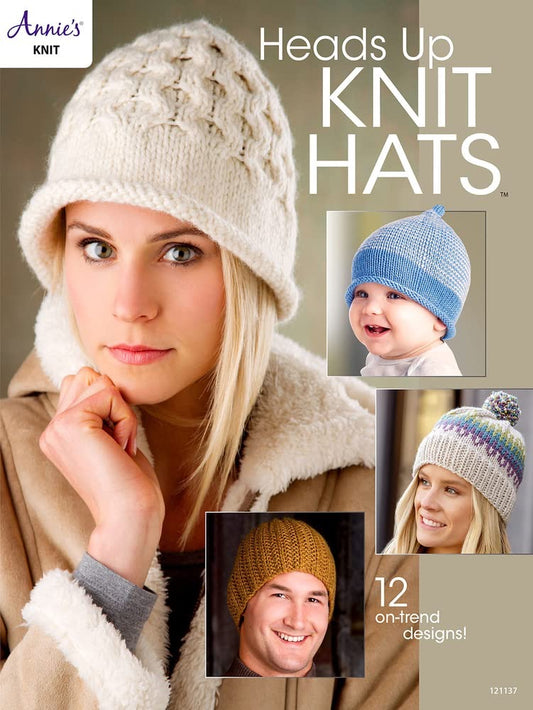 Heads up knit hats Book