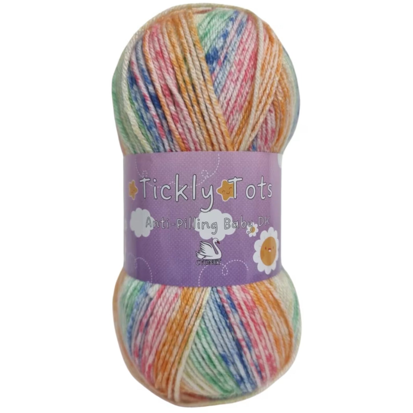 Tickly Tots DK 1x 100G Anti Pilling Acrylic Knitting yarn crochet yarn