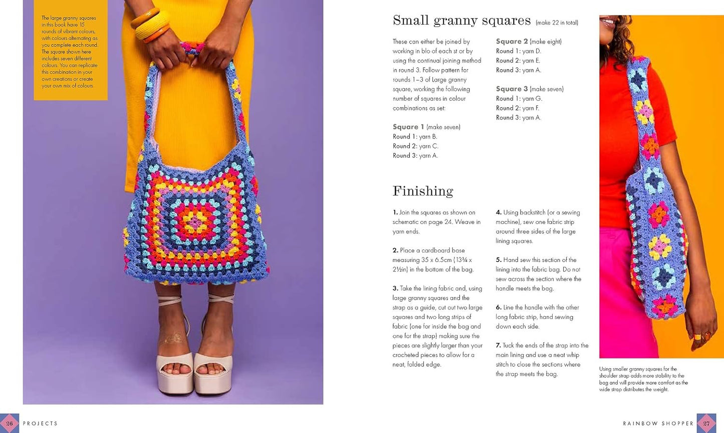 Granny Square Fashion Book
