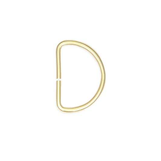 Gold 16mm D Rings