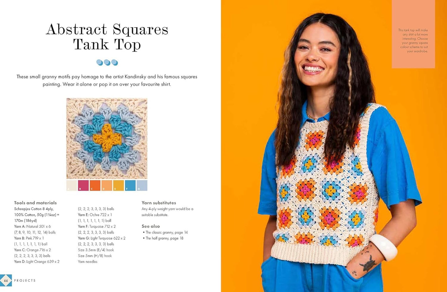 Granny Square Fashion Book