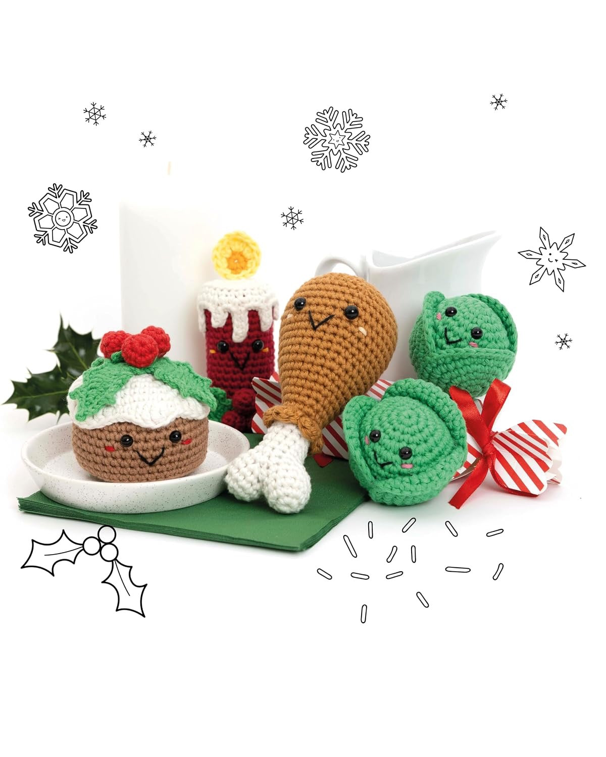 Kawaii Crochet Christmas: 40 super cute amigurumi patterns for the festive season