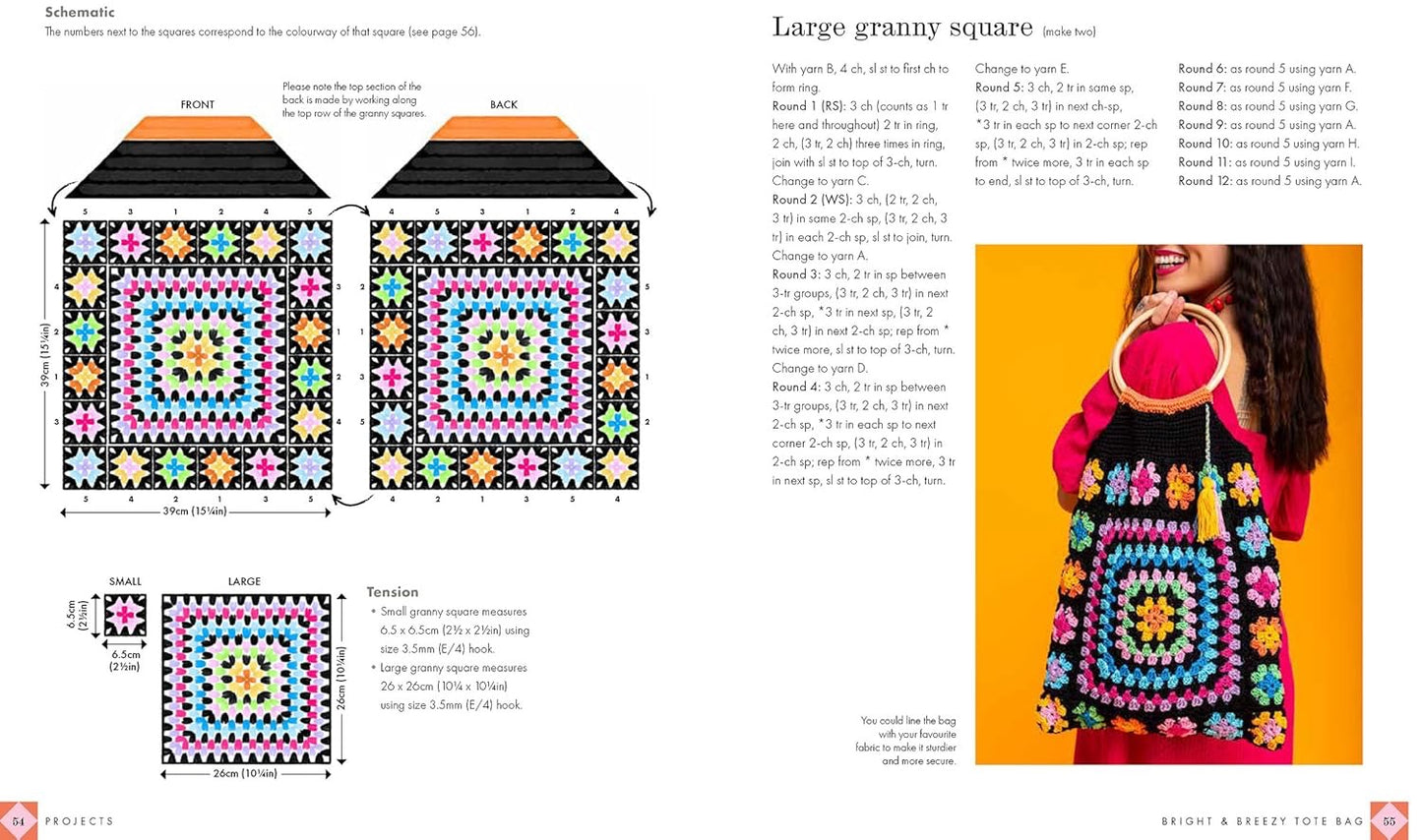 Granny Square Fashion Book