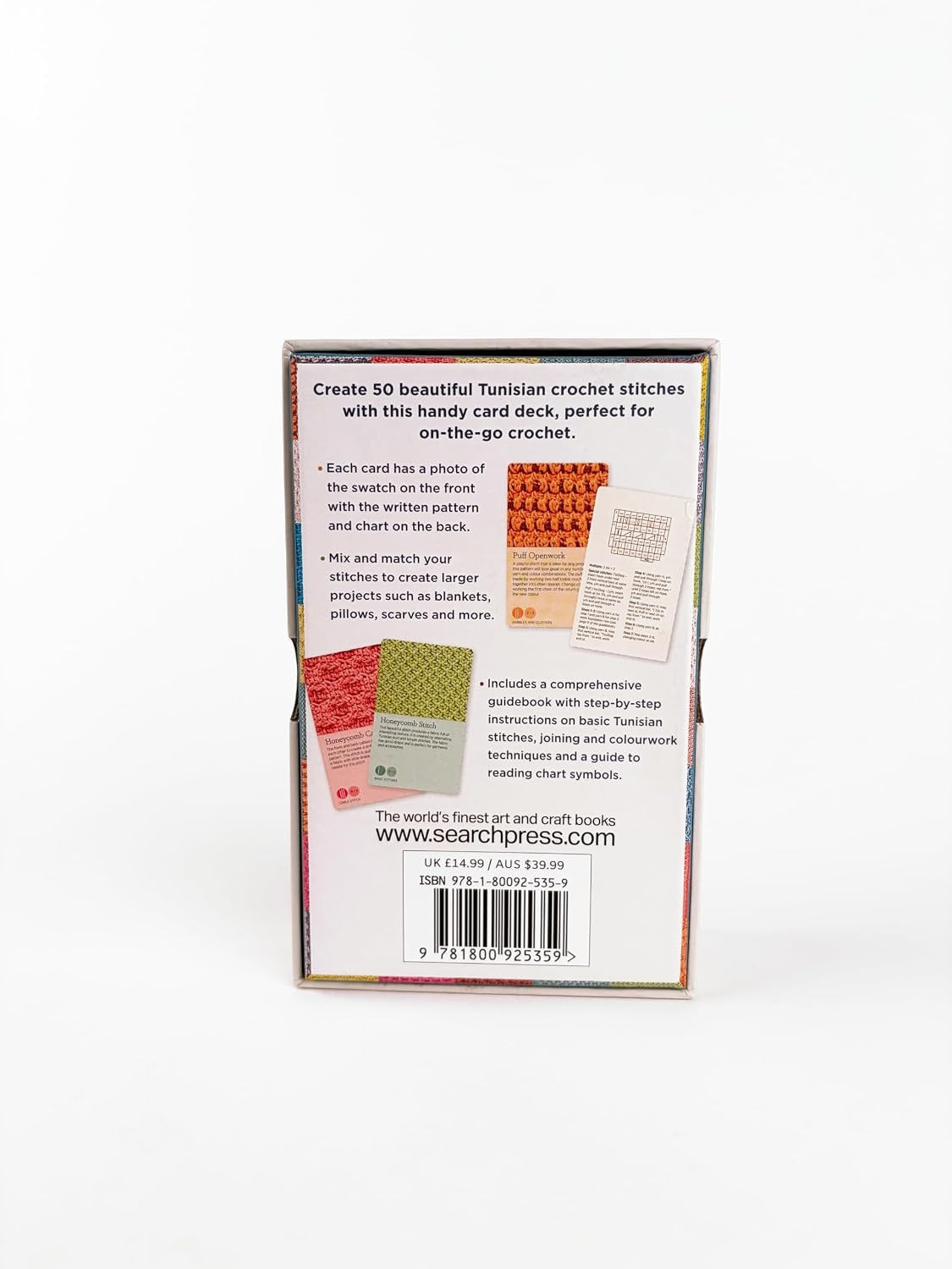 Tunisian Crochet Stitch Card Deck