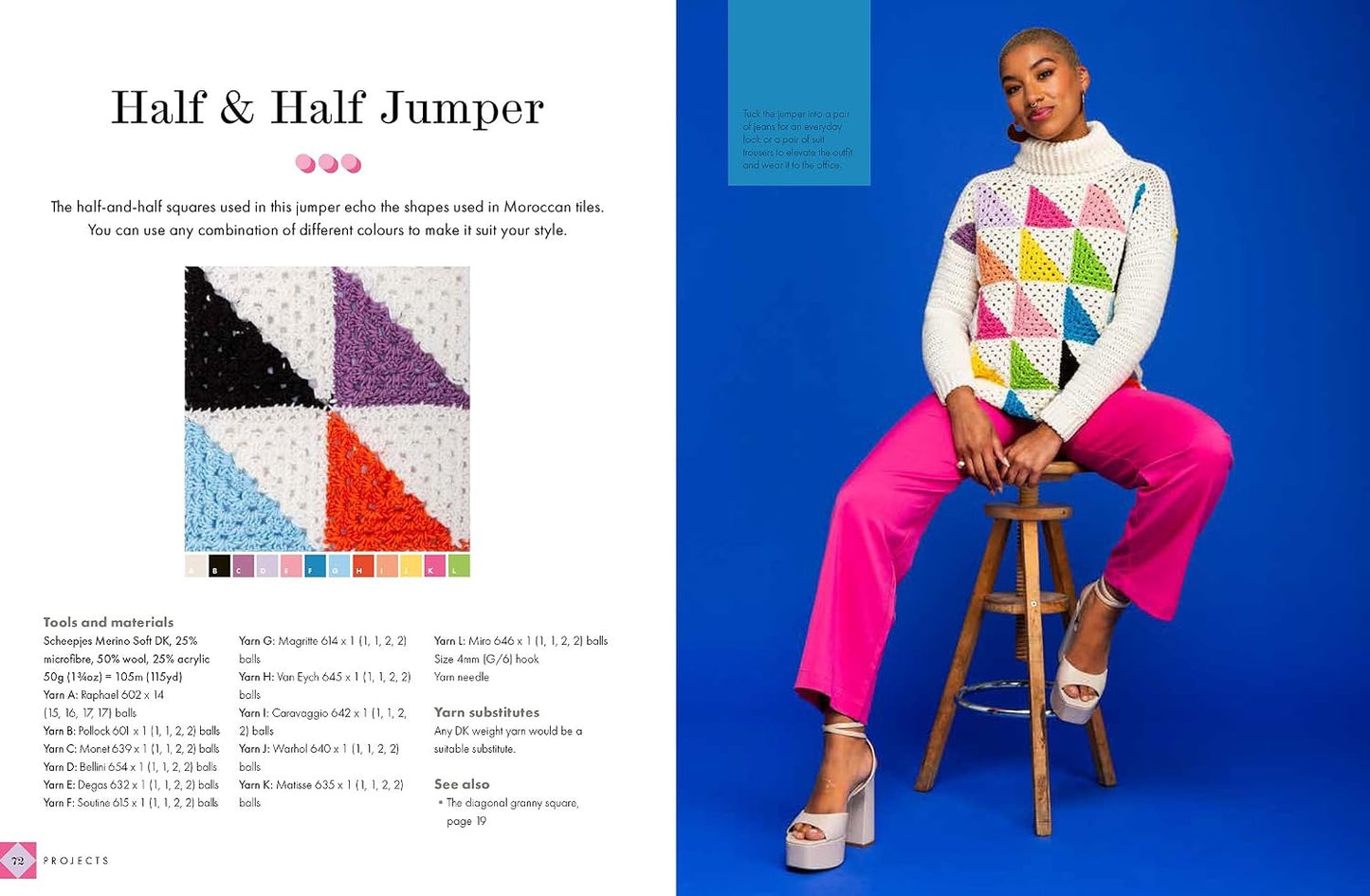 Granny Square Fashion Book