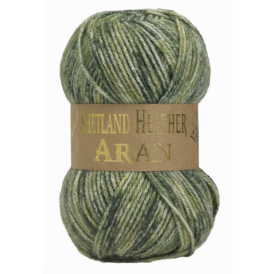 Woolcraft Shetland Heather Aran 100g