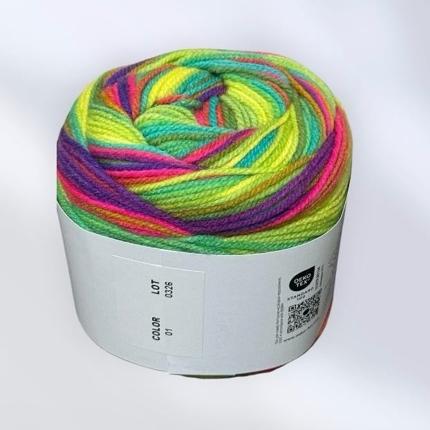 Knitco Fruit Salad DK 1x 100G 100% acrylic dk knitting crochet yarn