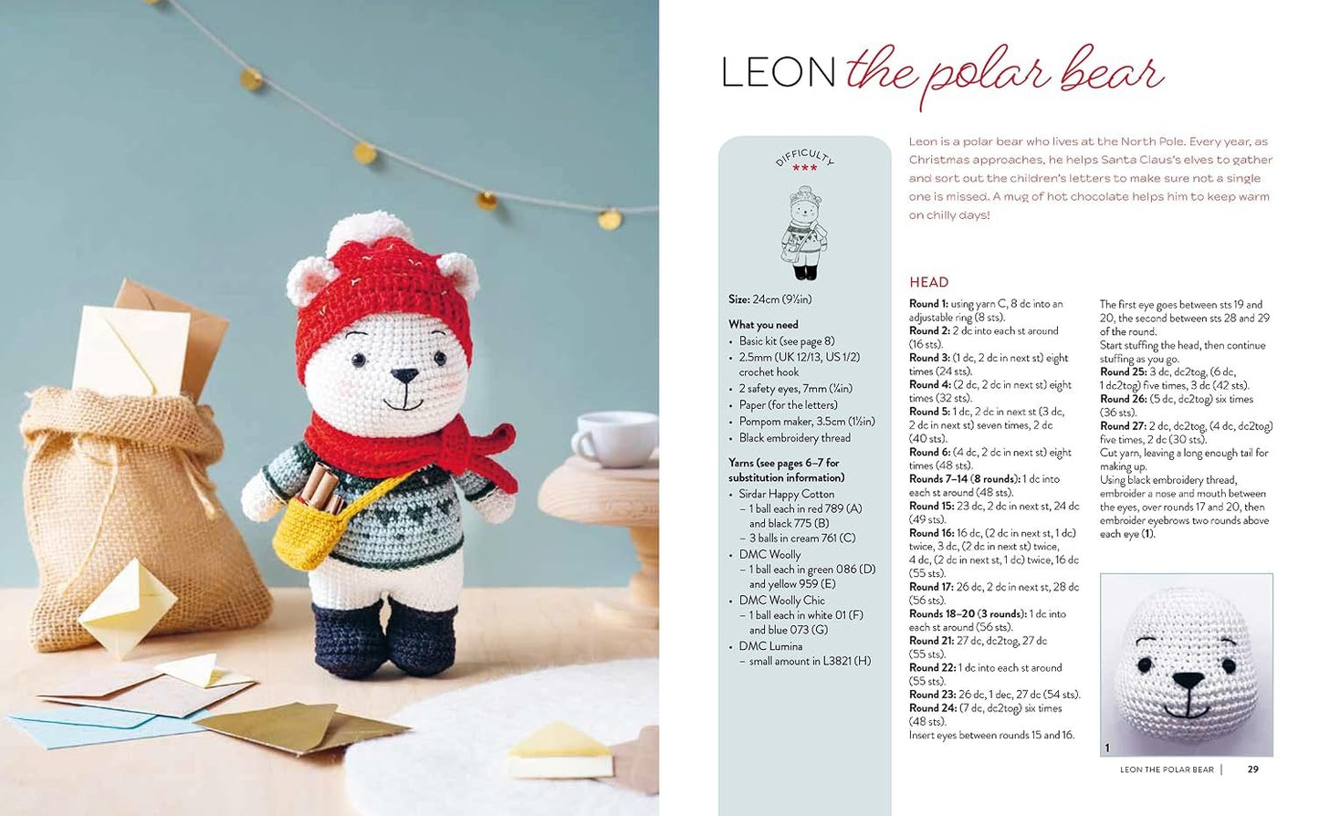 Adorable Amigurumi Christmas Book by Khuc Cay