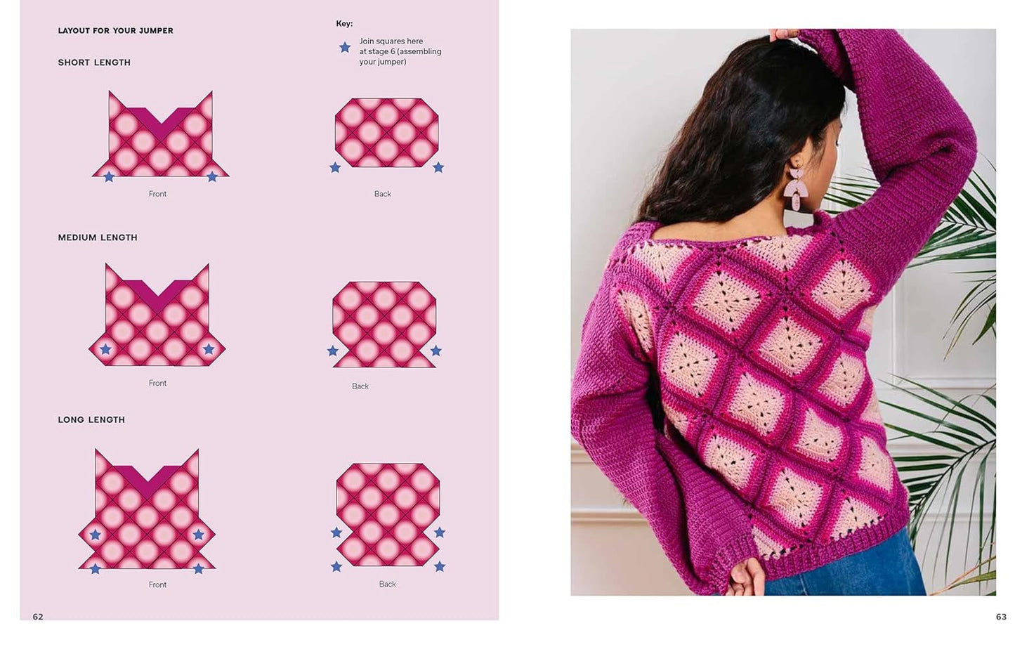My Granny Square Wardrobe Book: Stunning Designs to Crochet and Wea