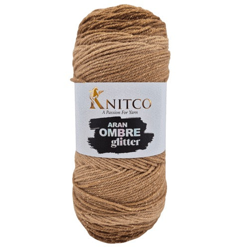 Aran Ombre Glitter 200G KnitCo