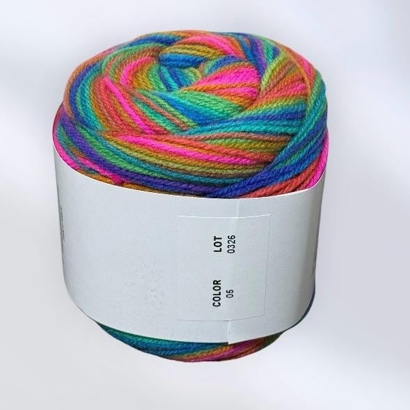 Knitco Fruit Salad DK 1x 100G 100% acrylic dk knitting crochet yarn