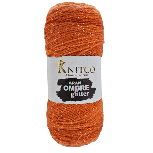 Aran Ombre Glitter 200G KnitCo