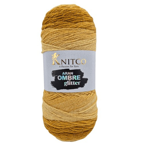 Aran Ombre Glitter 200G KnitCo