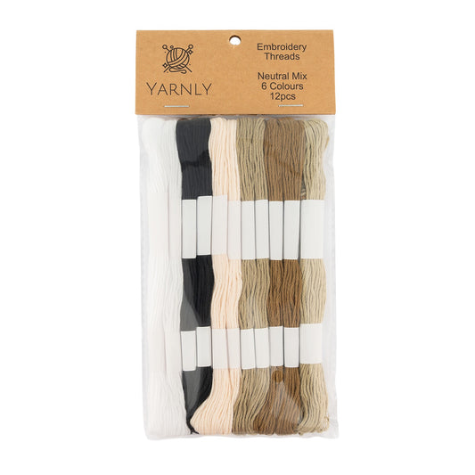 Embroidery Threads 12pcs