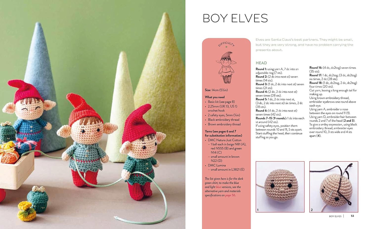 Adorable Amigurumi Christmas Book by Khuc Cay