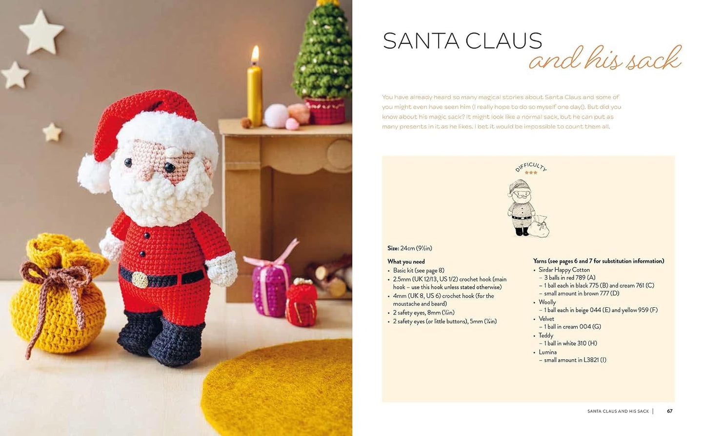 Adorable Amigurumi Christmas Book by Khuc Cay