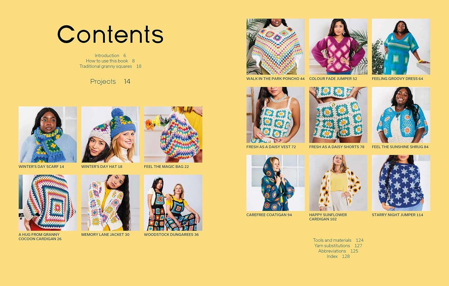 My Granny Square Wardrobe Book: Stunning Designs to Crochet and Wea