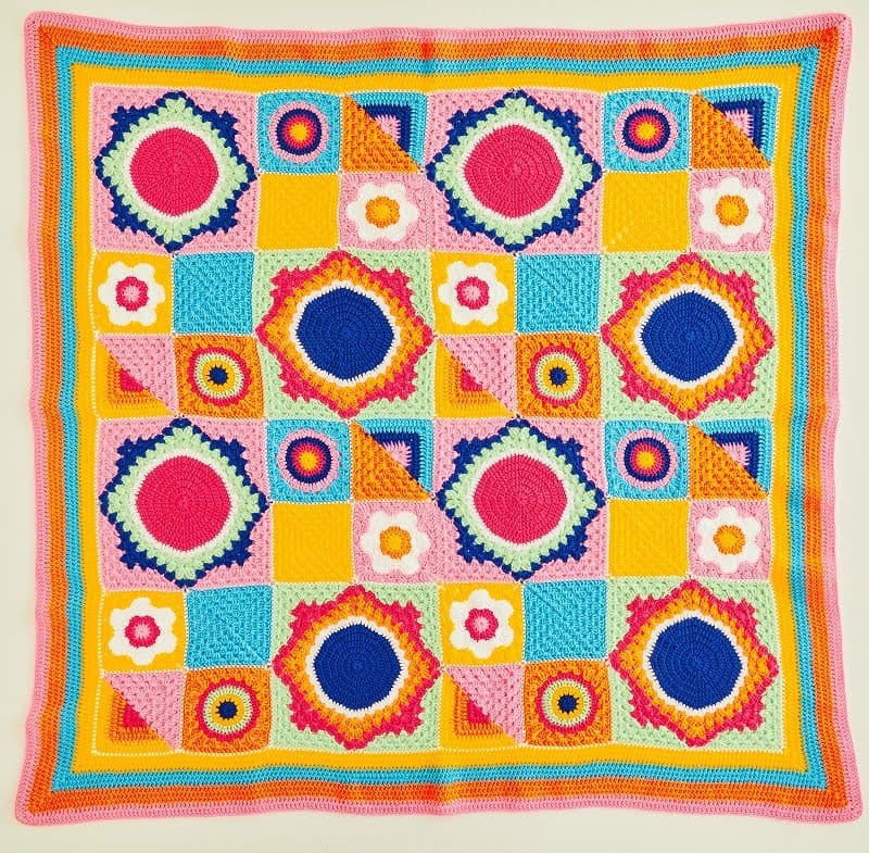 Sirdar Hayfield Day Tripper Picnic Blanket CAL- Yarn Pack!