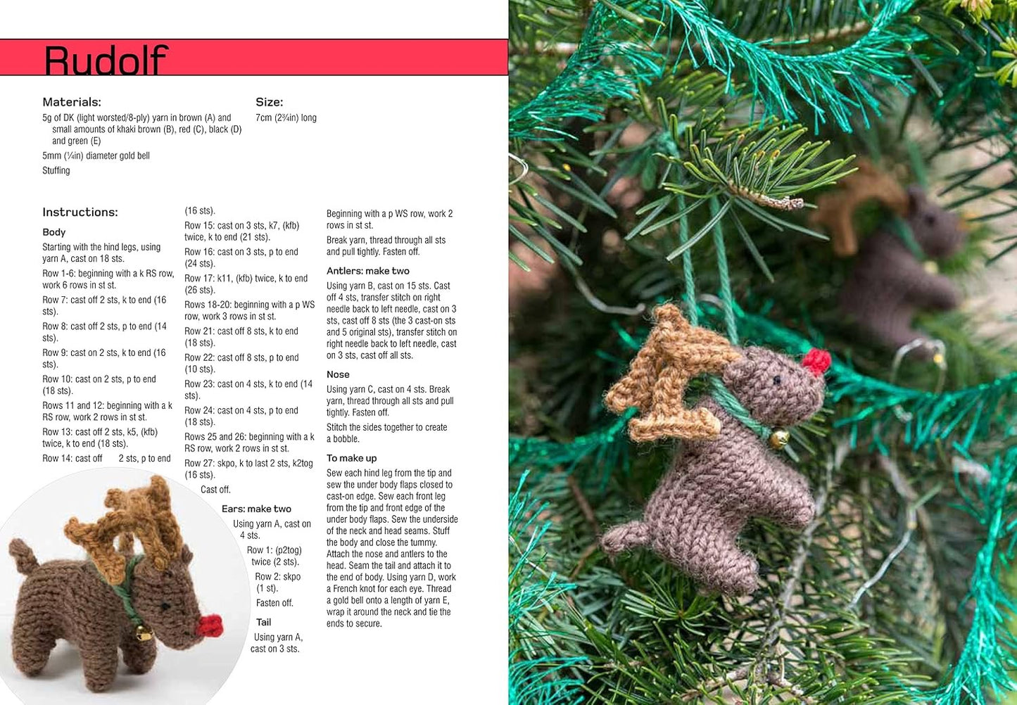 20 to Knit: Tiny Christmas Toys to Knit