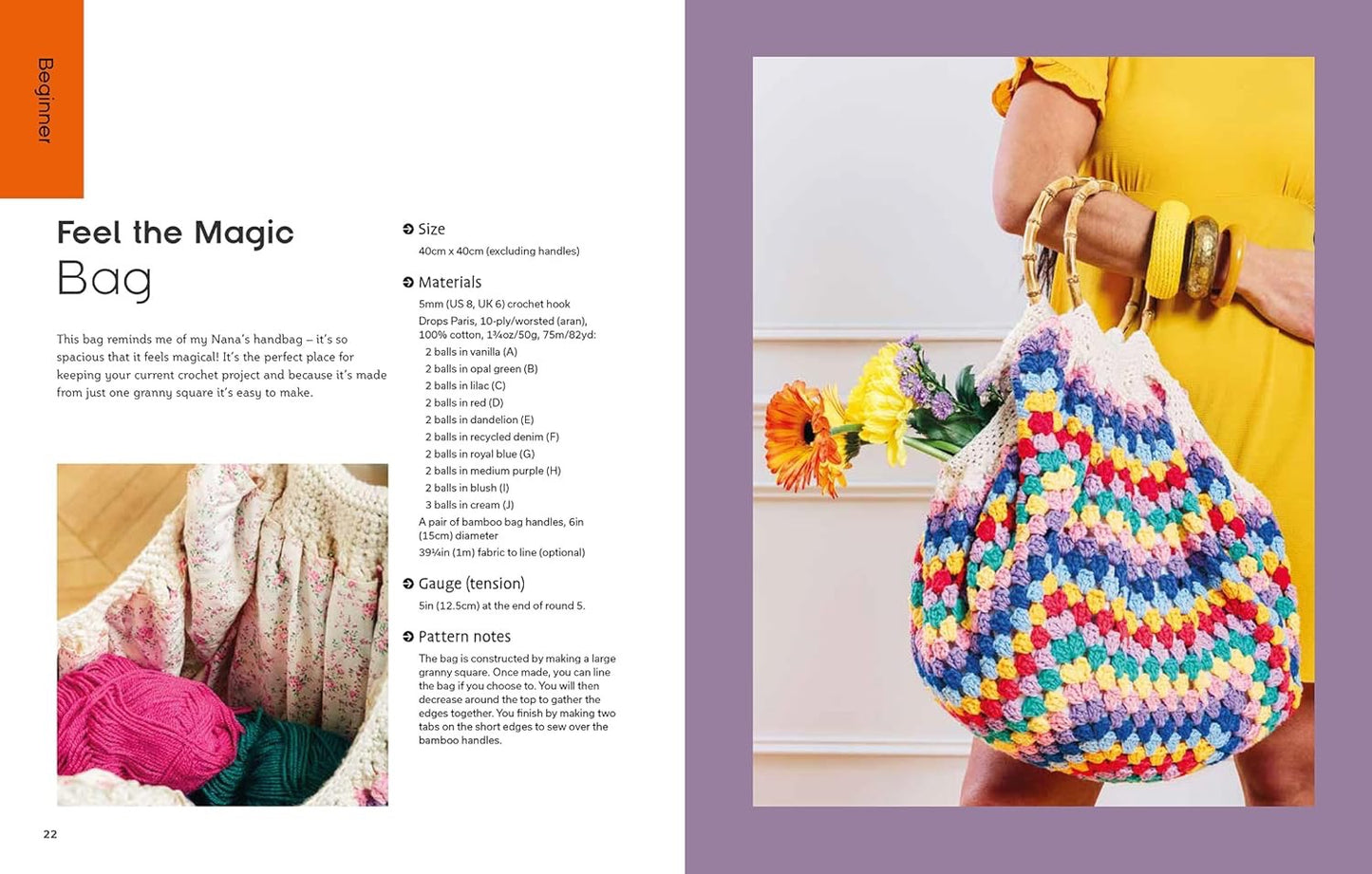 My Granny Square Wardrobe Book: Stunning Designs to Crochet and Wea
