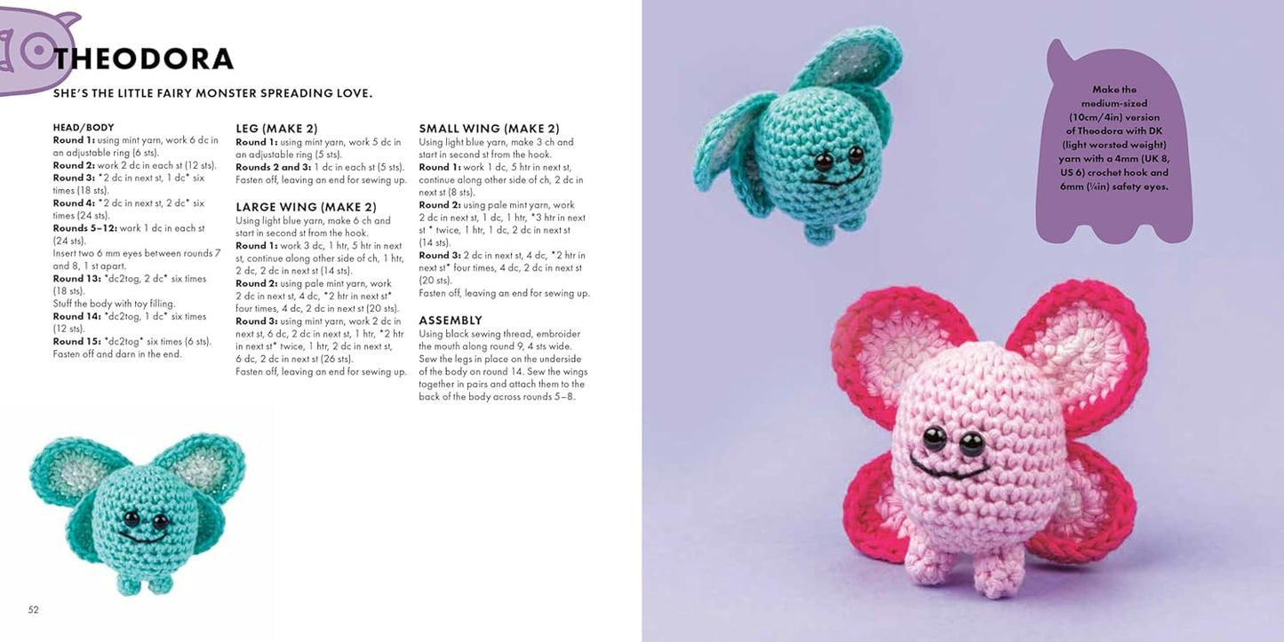 Mini Amigurumi Monsters: 26 tiny characters to crochet