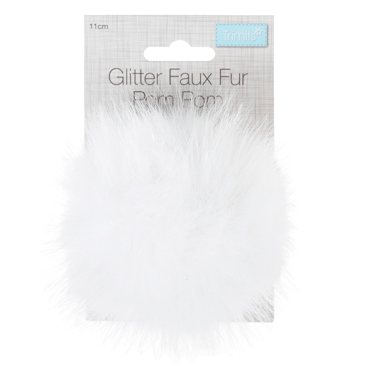 Faux Fur Pompom 11cm- Trimits