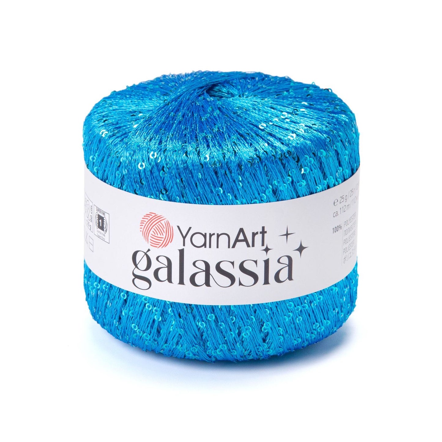 YARNART GALASSIA - 100% POLYESTER - 25G - 112M