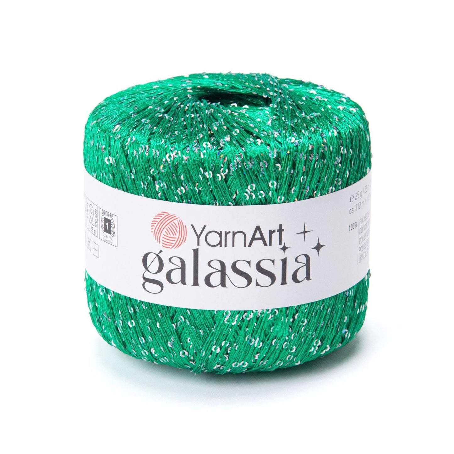 YARNART GALASSIA - 100% POLYESTER - 25G - 112M